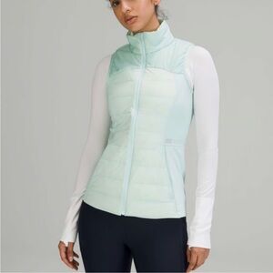 Lululemon Athletica Light Green Puffer Vest